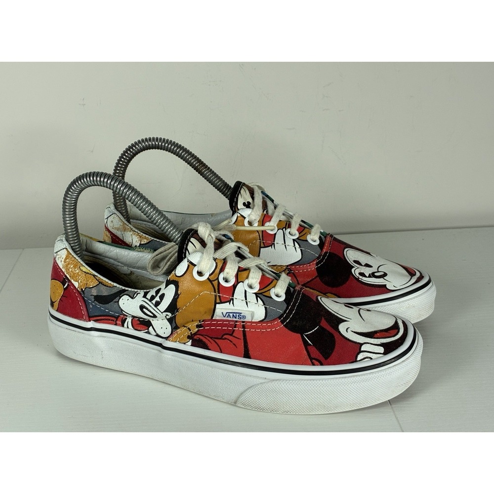 Vans x Disney Era Mickey and Friends Women's 6.5 Multicolor Athletic Sneakers